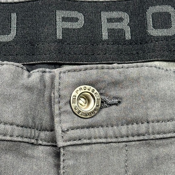 Projek Raw Remi Bungee Fashion Chino Pants Mens Size 32 Gray Rayon Blend - Picture 6 of 16